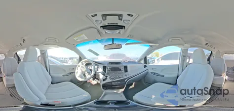 2012 Toyota Sienna Le from USA, damaged, VIN 5TDJK3DC8CS031888